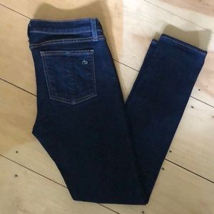 Rag and Bone cigarette jeans size 28